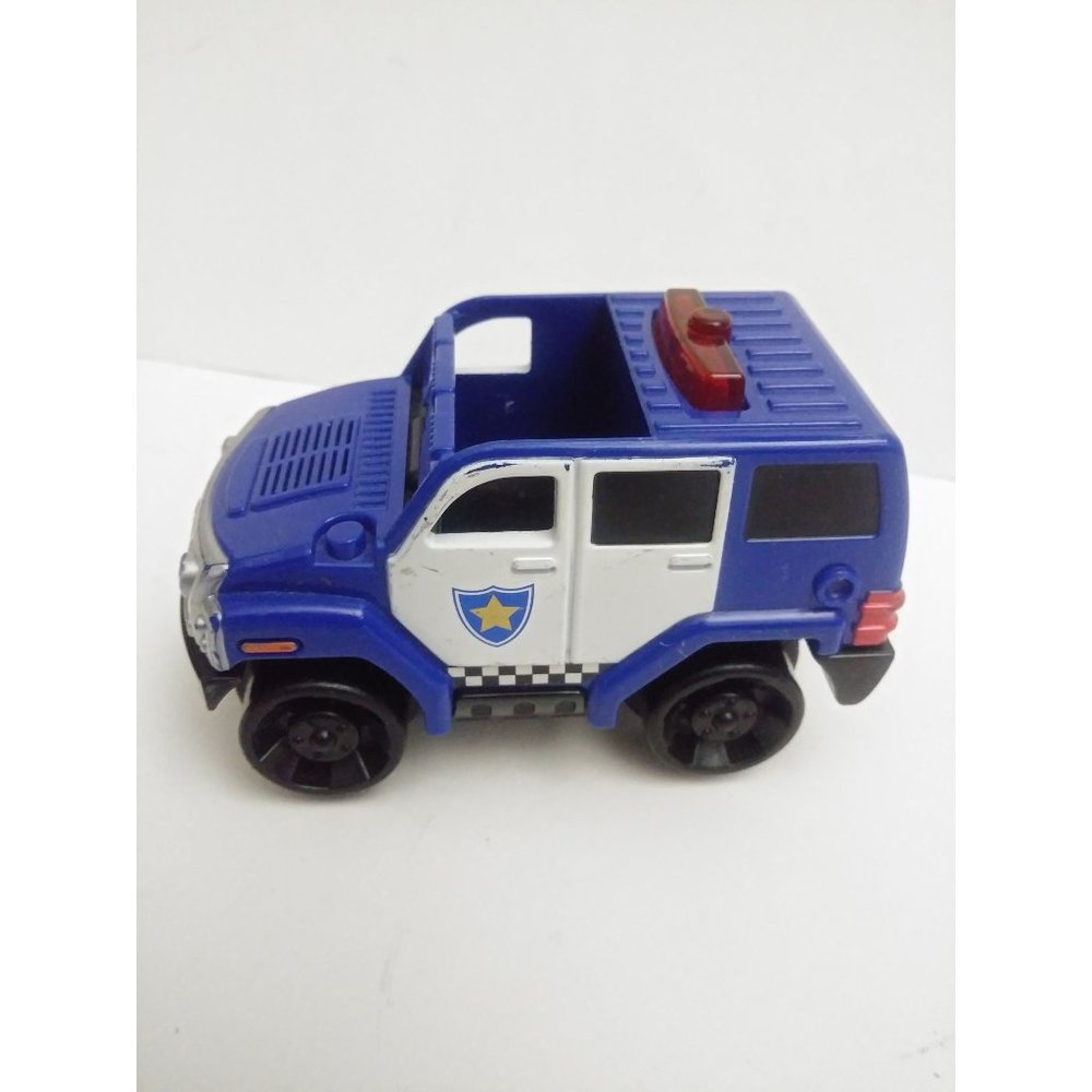 Fisher Price Geo Trax Toy Police Car